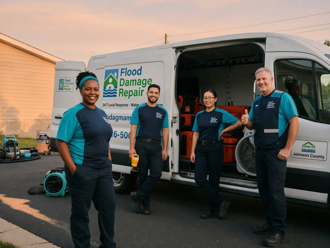 Water Damage Restoration company in Bennington, KS